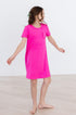 hot-pink-t-shirt-dress Mila &  Rose - Sophia's Style--2T--3
